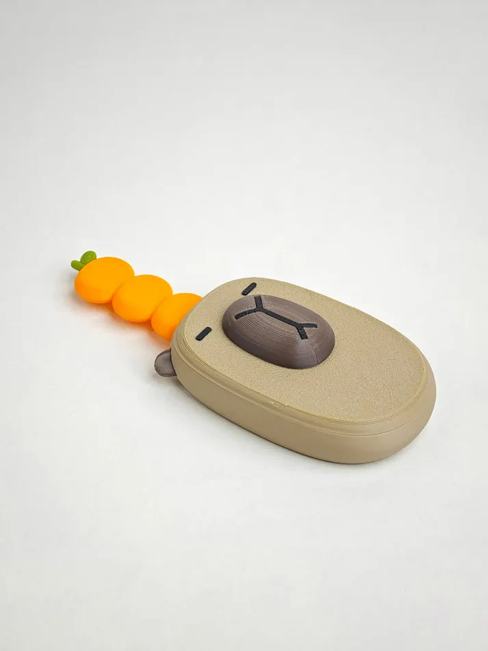 Capybara 3D Printed Stretchable Toy