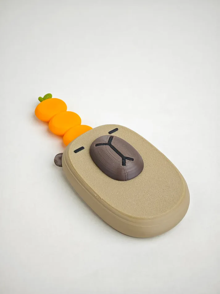Capybara 3D Printed Stretchable Toy